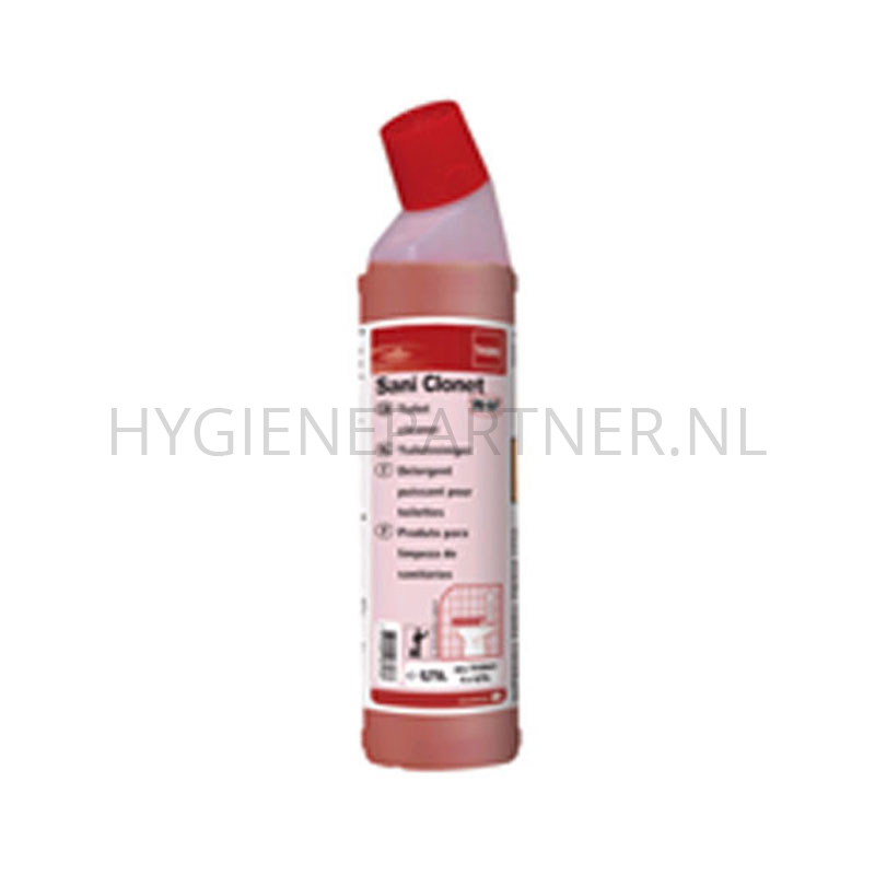 RD401010 Taski Sani Clonet W4f krachtige toiletreiniger 6x750 ml